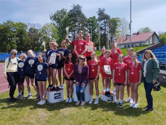 MISTRZYNIE MIASTA W TRÓJBOJU LEKKOATLETYCZNYM