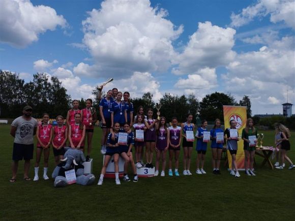 MISTRZYNIE WOJEWÓDZTWA W CZWÓRBOJU LEKKOATLETYCZNYM