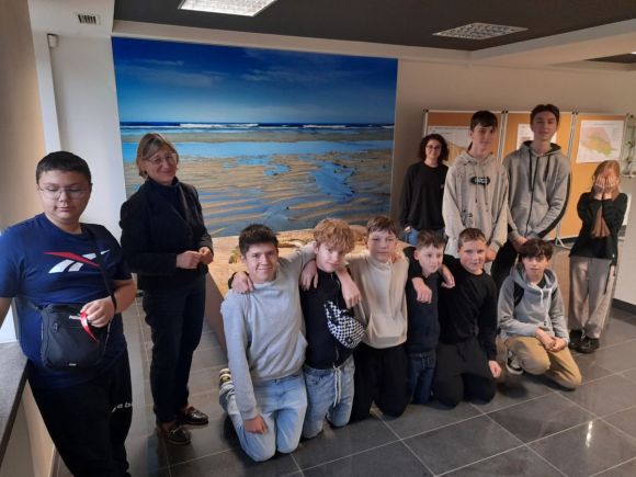 Lekcja geografii w muzeum geologicznym