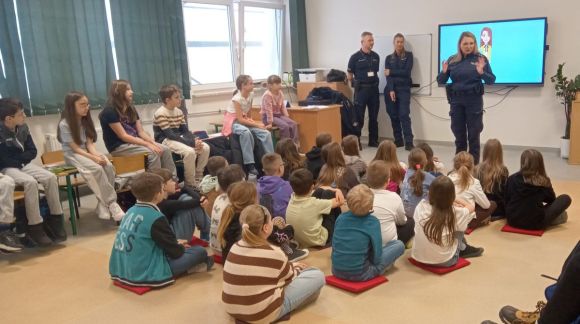 Spotkanie z policjantami