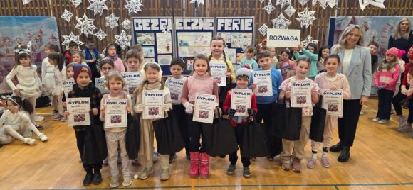 Znamy mistrzów bezpiecznej zabawy i wypoczynku podczas ferii zimowych! 