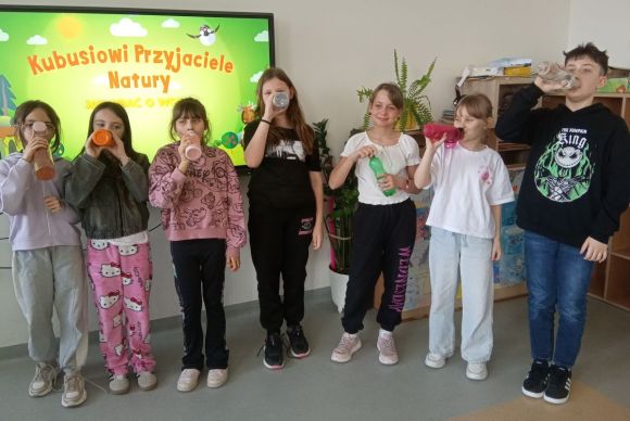 Kubusiowi Przyjaciele Natury- misja WODA