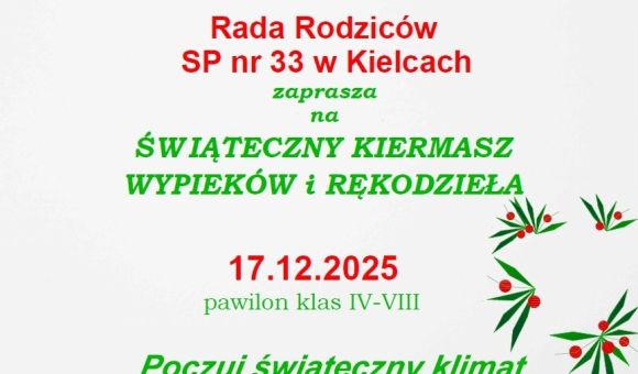 Kiermasz Wypieków i Rękodzieła