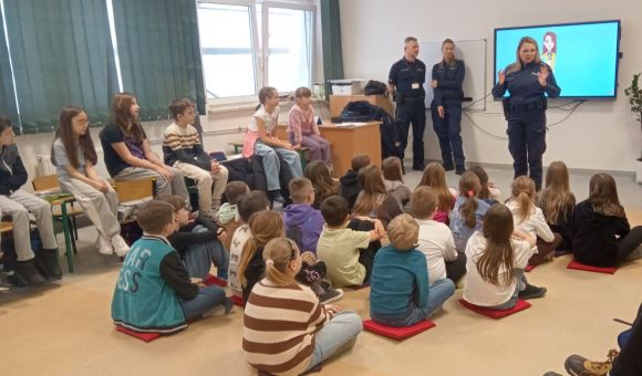 Spotkanie z policjantami