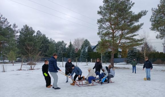 Wycieczka klasy VII d do Borkowa