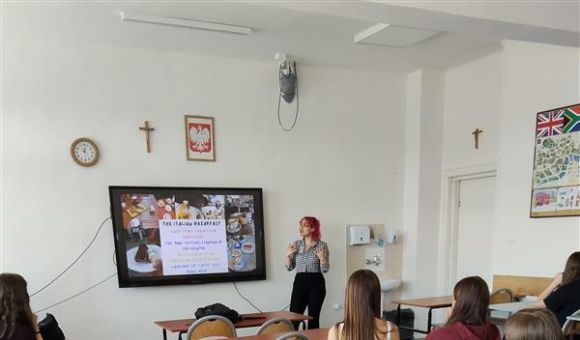 Wizyta wolontariuszek w ramach Europejskiego Korpusu Solidarności 