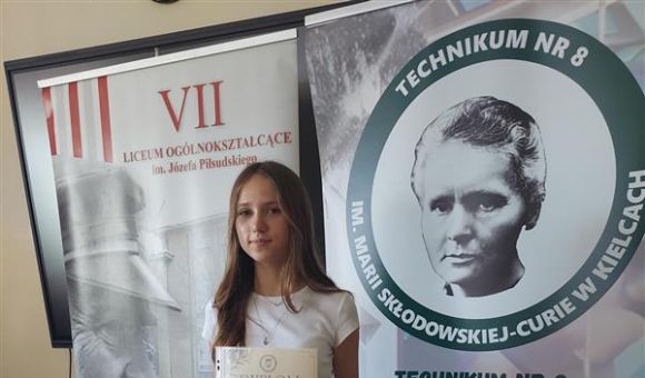 Sukces uczennicy w konkursie anatomicznym