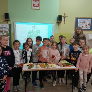 Jesienne inspiracje uczniów klasy II b