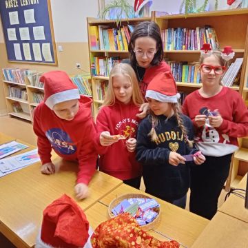 mikołajki w bibliotece