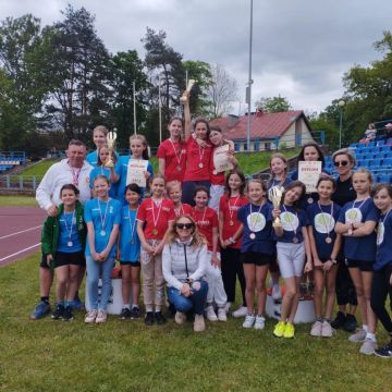 MISTRZYNIE KIELC W TRÓJBOJU LEKKOATLETYCZNYM