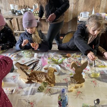 Wizyta w wiejskim gospodarstwie 