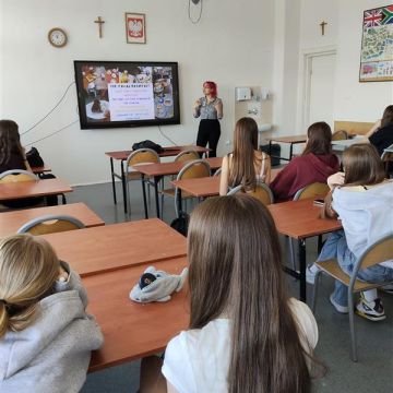 Wizyta wolontariuszek w ramach Europejskiego Korpusu Solidarności 